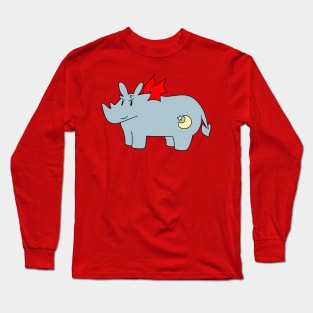 Red Devil Rhino Long Sleeve T-Shirt